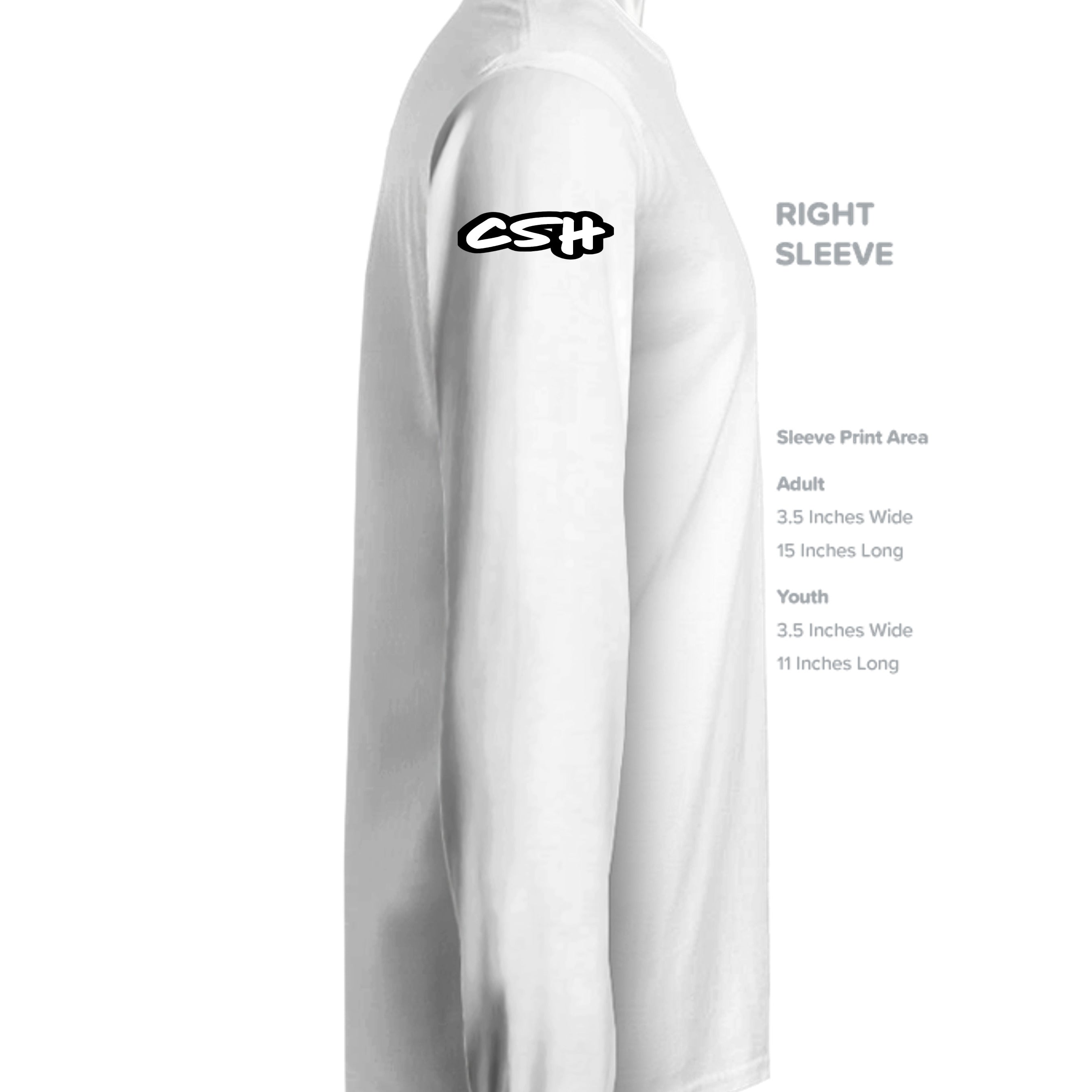WHITE - G240 - SLEEVE_RIGHT